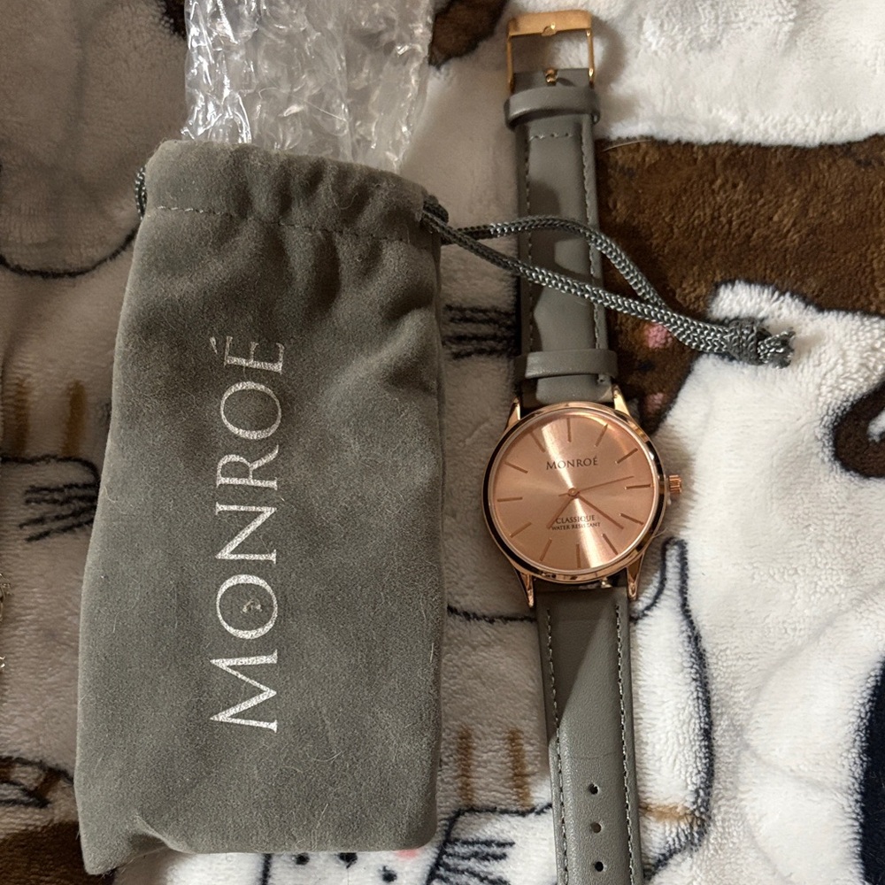 Women's Rose Gold and Gray Watch
